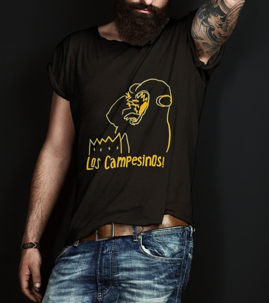 Los Campesinos Indie Rock Band Music Bear Castle T-Shirt