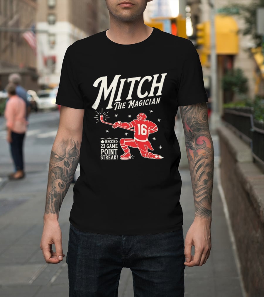 Mitch The Magician Record 23 Game Point Streak T-Shirt