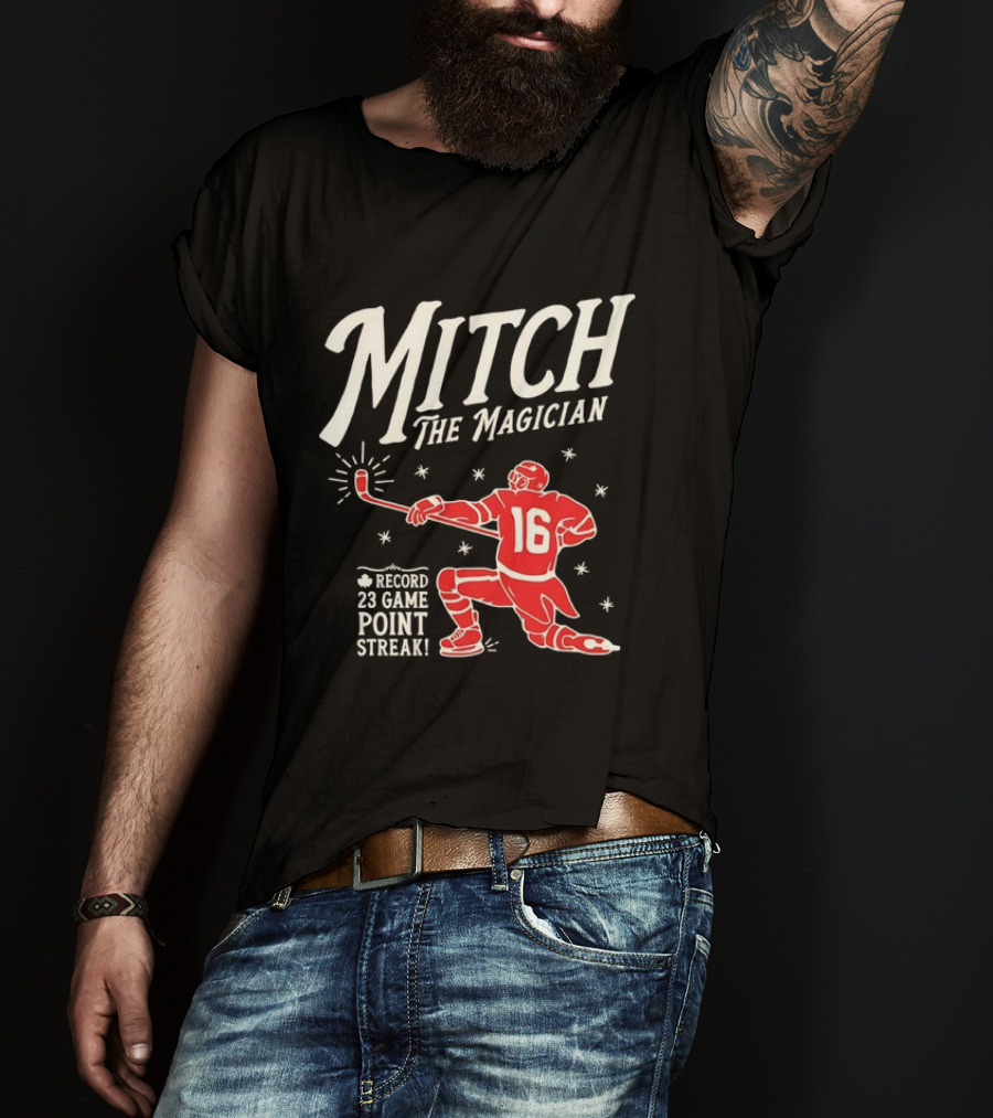Mitch The Magician Record 23 Game Point Streak T-Shirt