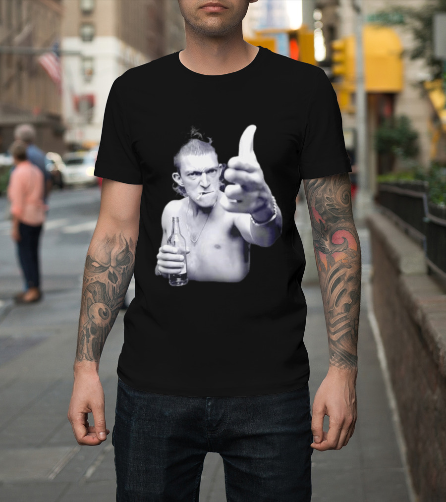 Vincent Cassel Vinz La Haine Iconic Movie Scene T-Shirt
