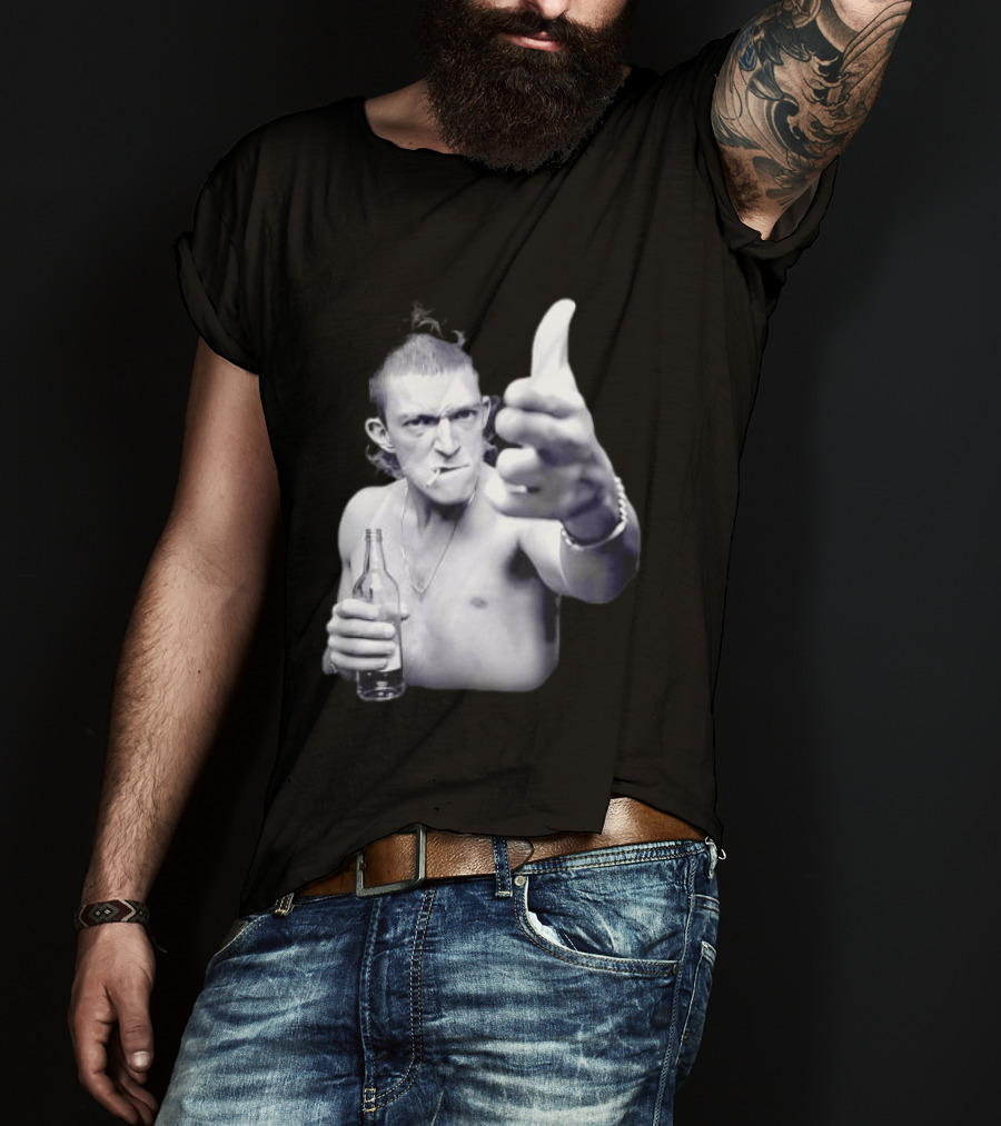 Vincent Cassel Vinz La Haine Iconic Movie Scene T-Shirt