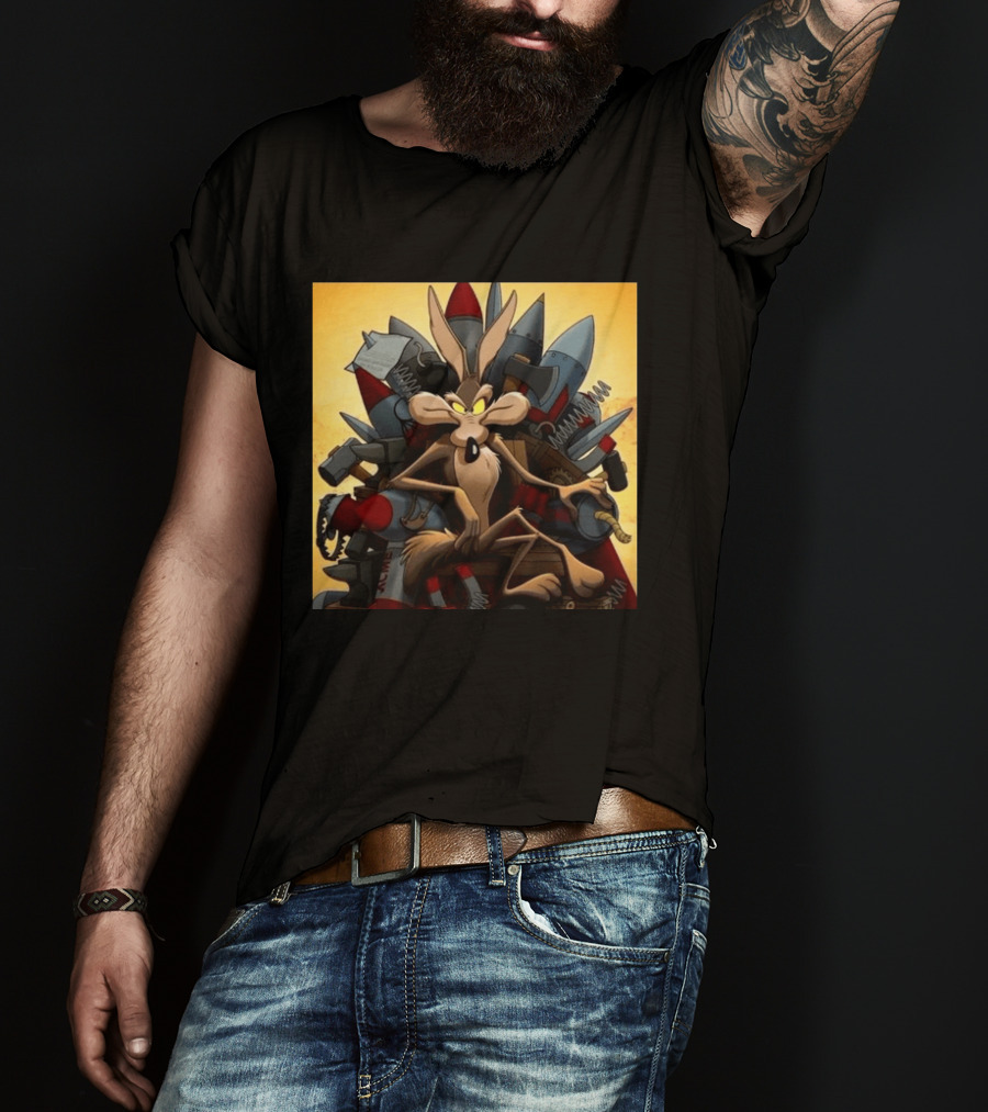 Wile E. Coyote Acme Rockets Digital Release Tomorrow T-Shirt