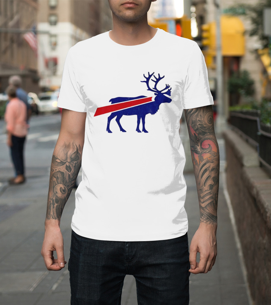 Buffalo Bills Reindeer Christmas Edition T-Shirt