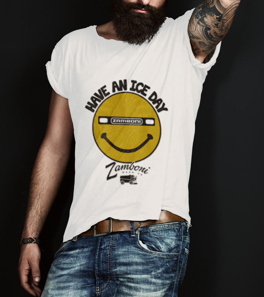 Have An Ice Day Smile Zamboni T-Shirt