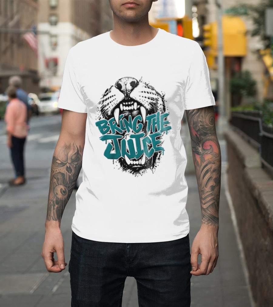 Bring The Juice Best Served Loud Jaguars T-Shirt