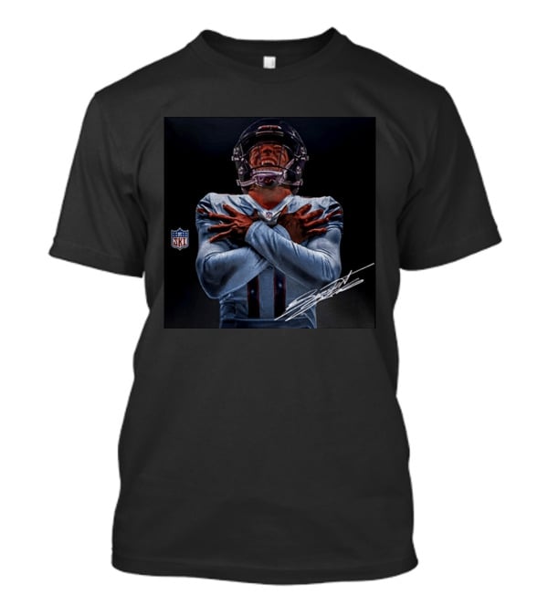 11 Case Keenum Chicago Football SKI Dad Signature NFL T-Shirt