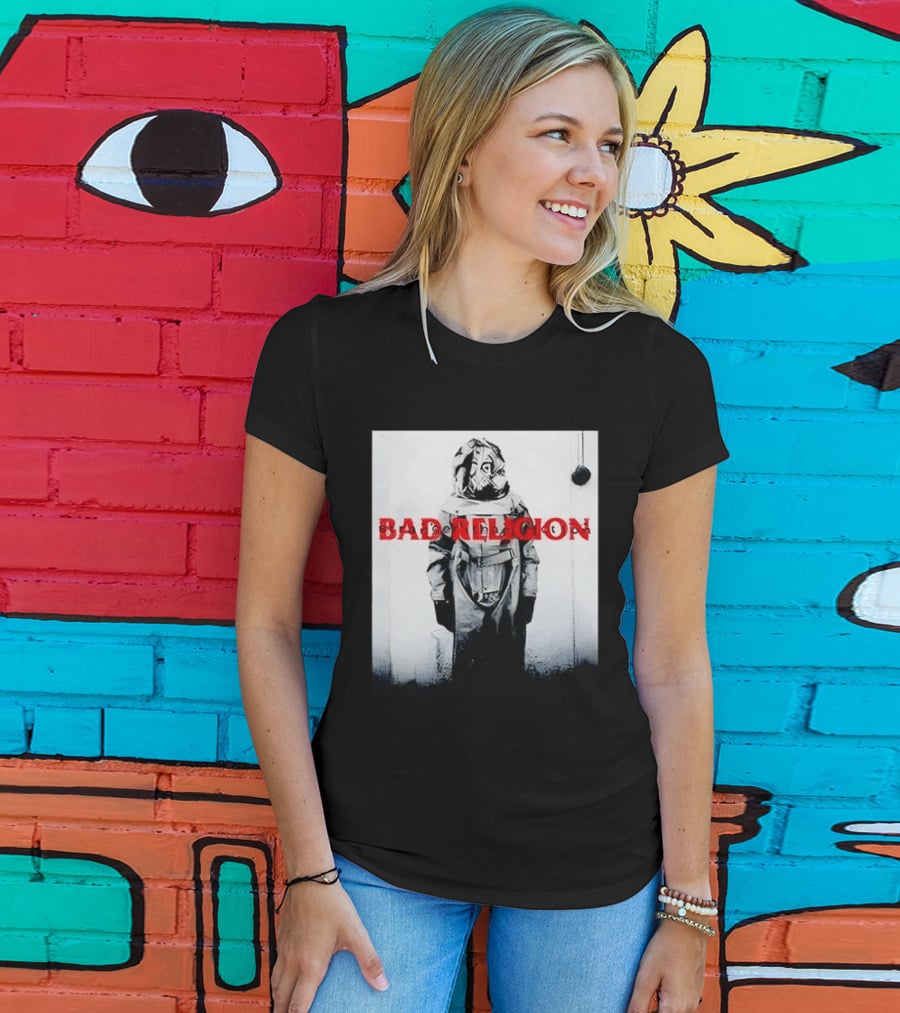Bad Religion Stranger Than Fiction Punk Rock Hazmat Suit T-Shirt