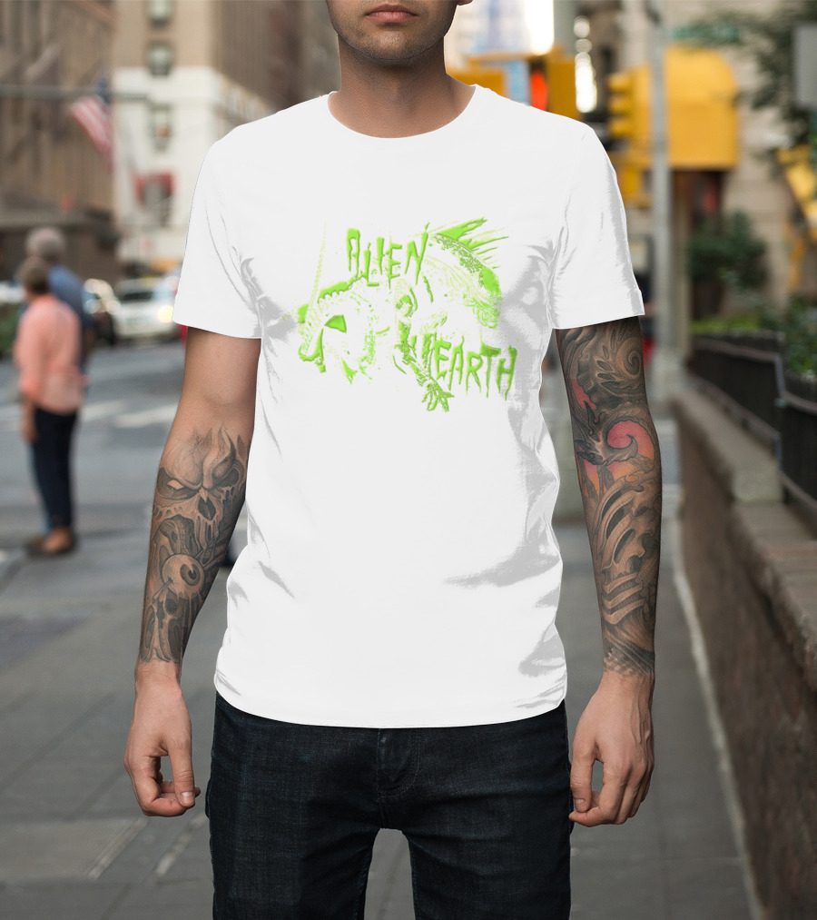 Alien Earth Xenomorph Creature Legendary Movie Monster T-Shirt