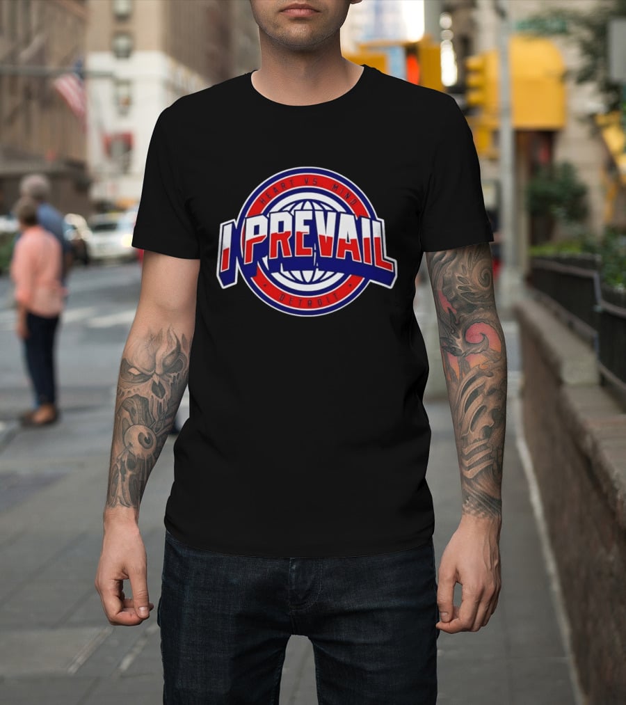 I Prevail Heart Vs Mind Detroit Metalcore Band Merchandise T-Shirt