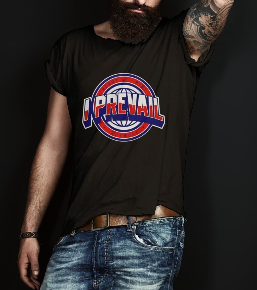 I Prevail Heart Vs Mind Detroit Metalcore Band Merchandise T-Shirt