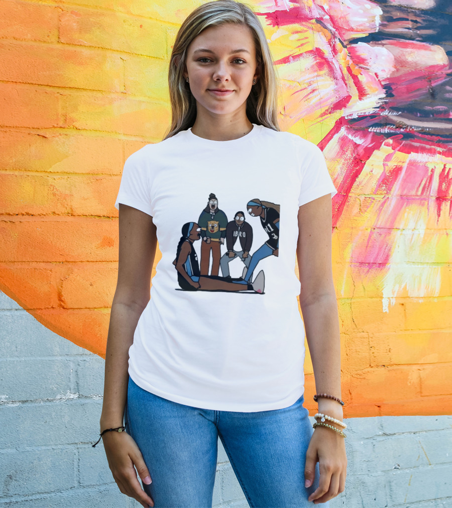 Chicago Sky Angel Reese Intense Basketball Moment T-Shirt
