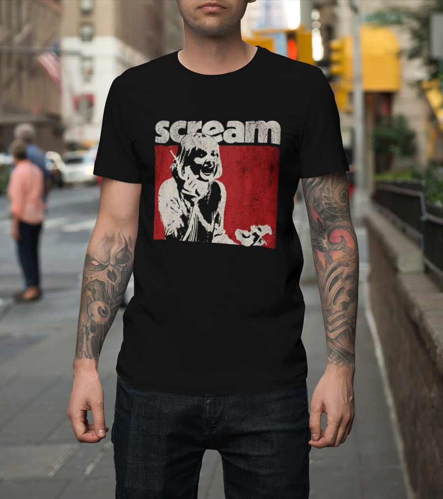 Scream Horror 90's Cult Movie Classic Halloween T-Shirt