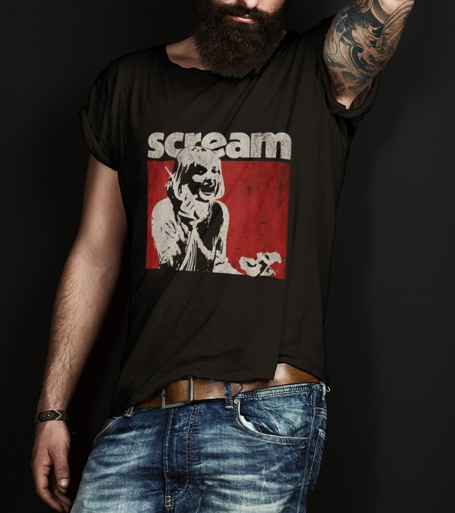 Scream Horror 90's Cult Movie Classic Halloween T-Shirt