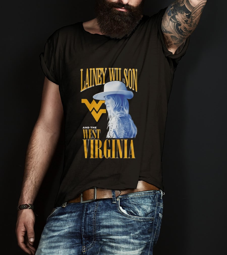 Lainey Wilson West Virginia Mountaineers Fan T-Shirt