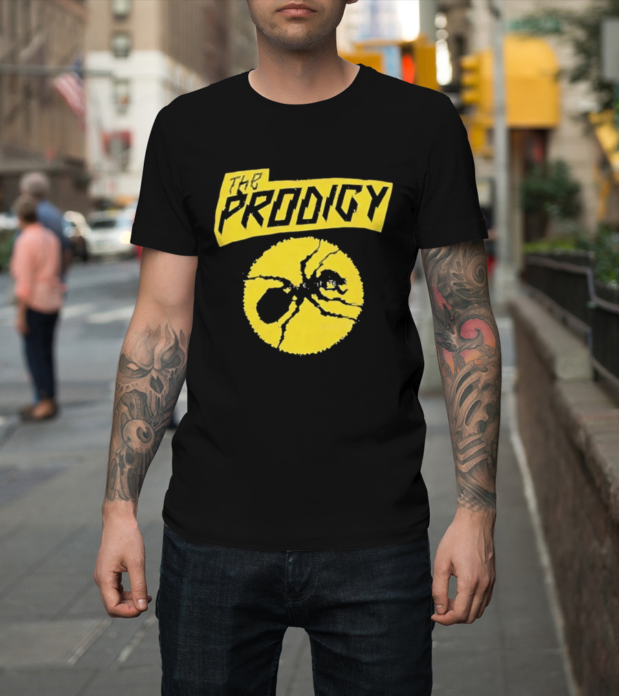 The Prodigy Yellow Ant Alternative Dance Electronic Music T-Shirt