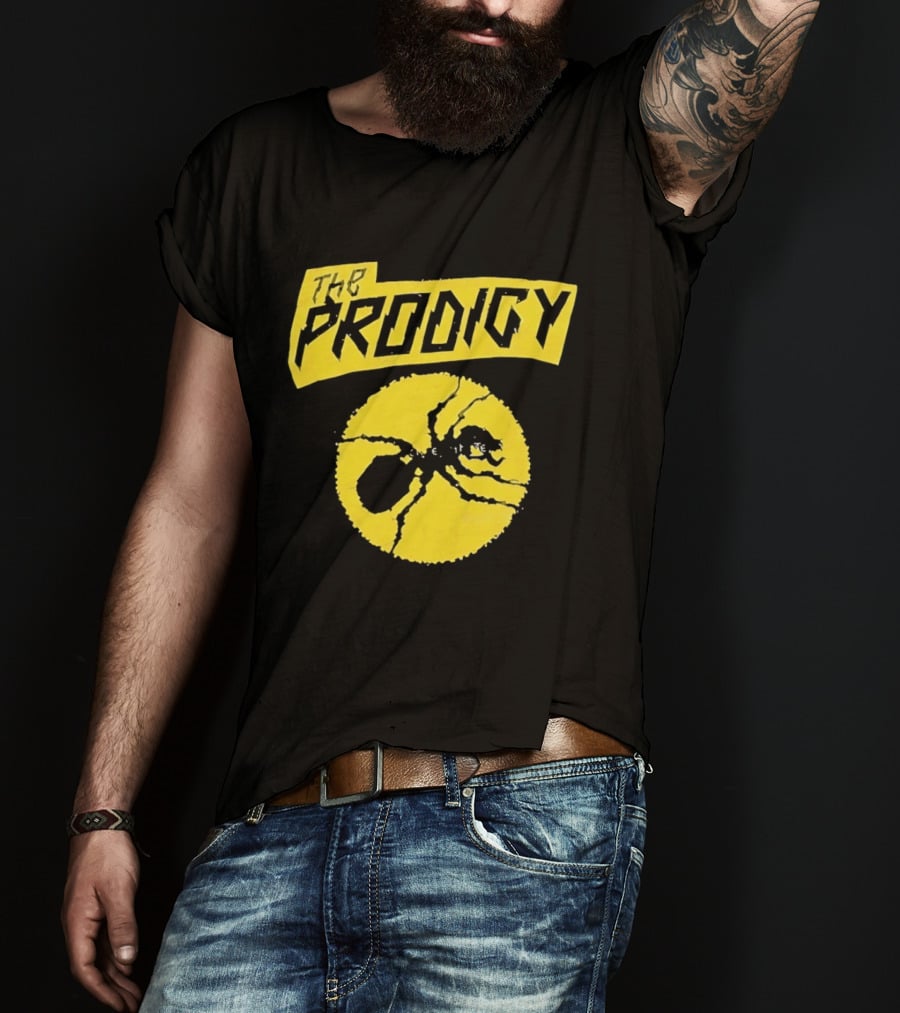 The Prodigy Yellow Ant Alternative Dance Electronic Music T-Shirt