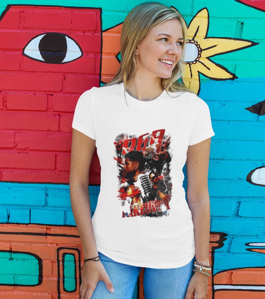 Usher Chris Brown R&B Takeover Singing Lightning Collage T-Shirt