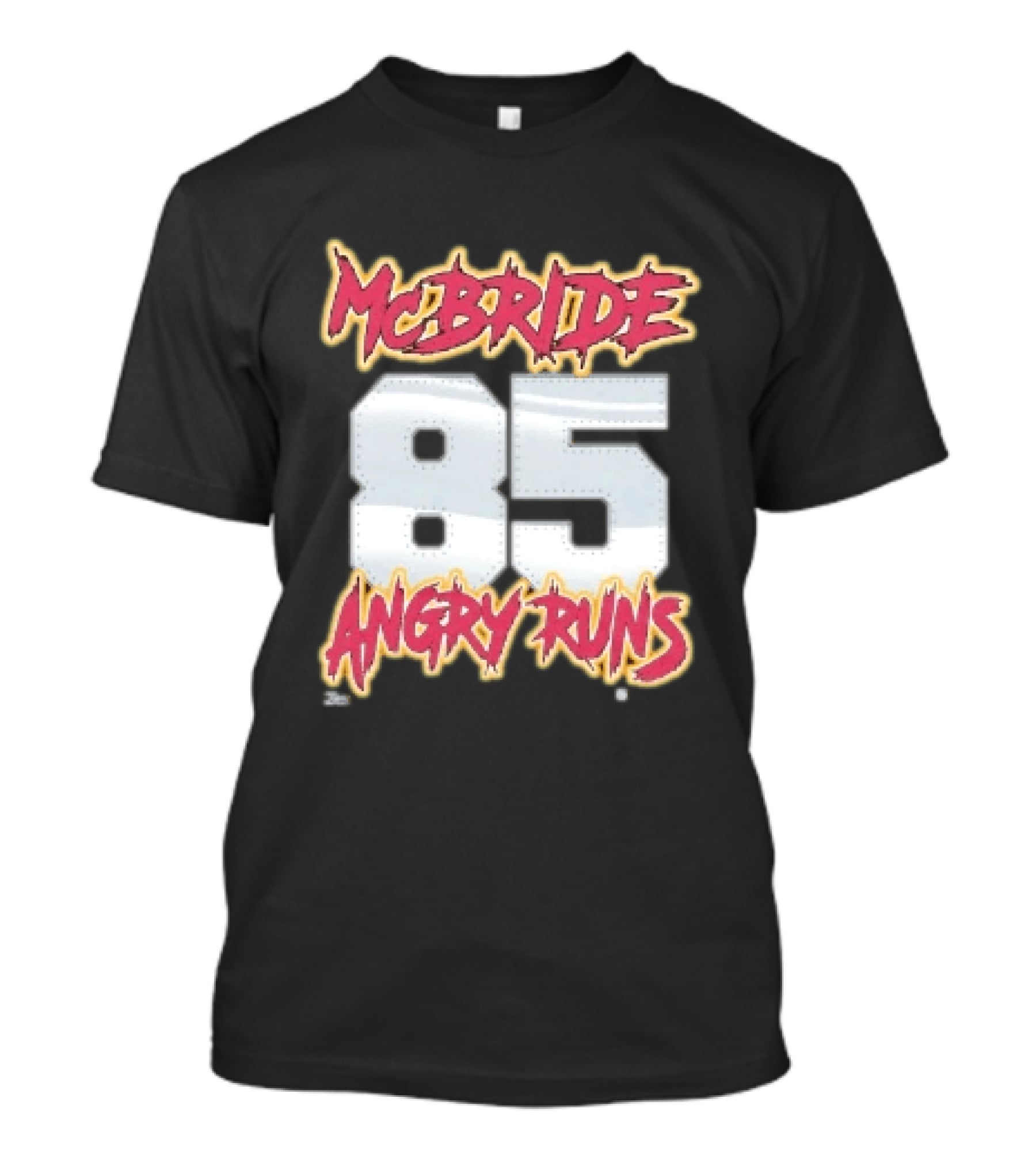 McBride 85 Angry Runs Arizona Cardinals 2026 T-Shirt
