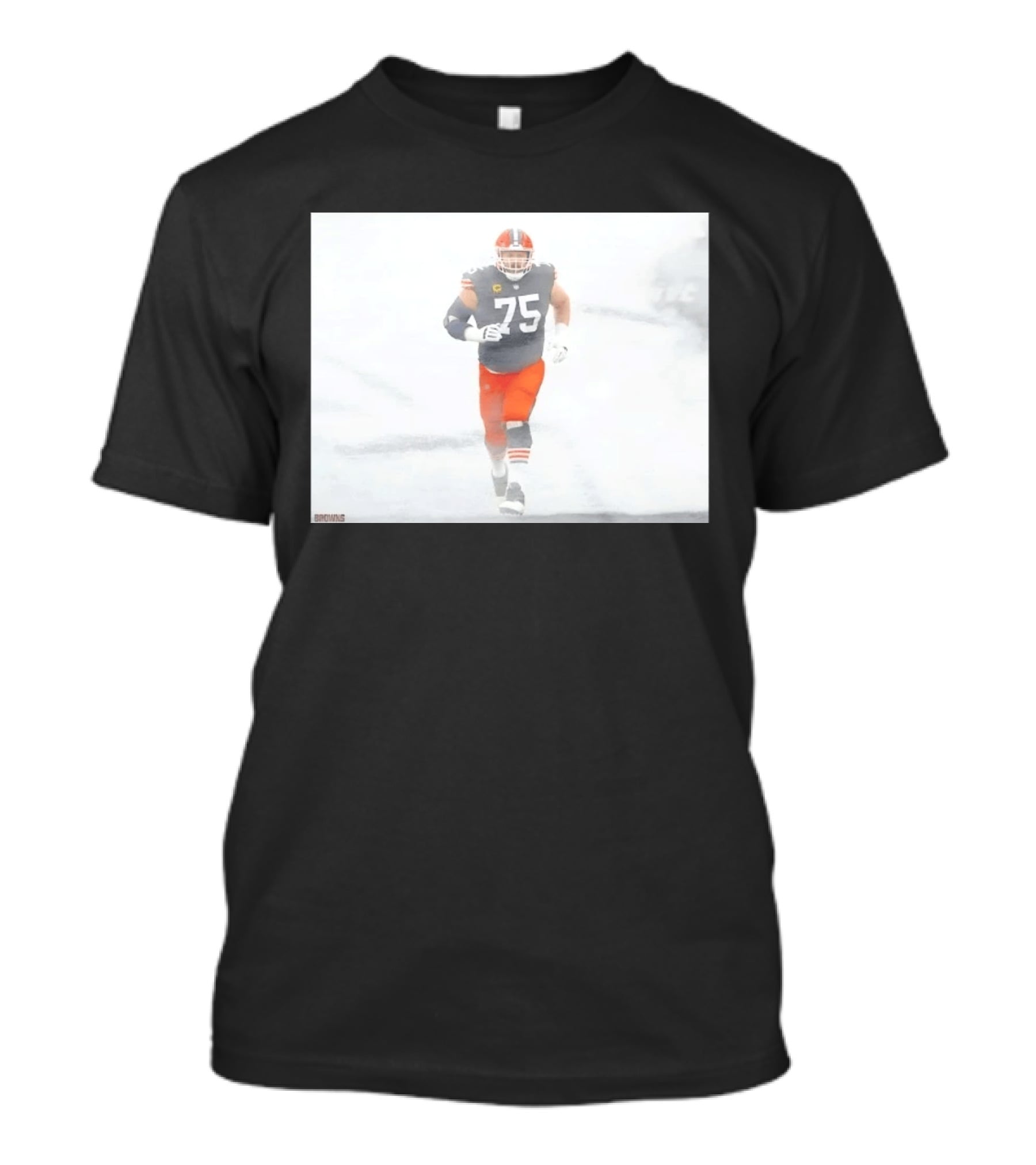Joel Bitonio Cleveland Browns Number 75 Football Legends T-Shirt