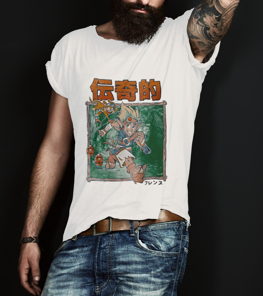 Legendary Adventure Jak And Daxter Jungle Run Orange Eggs T-Shirt