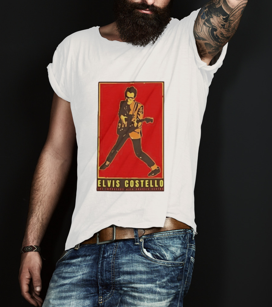 Elvis Costello And The Im S With Charlie Sexton Vintage Music T-Shirt