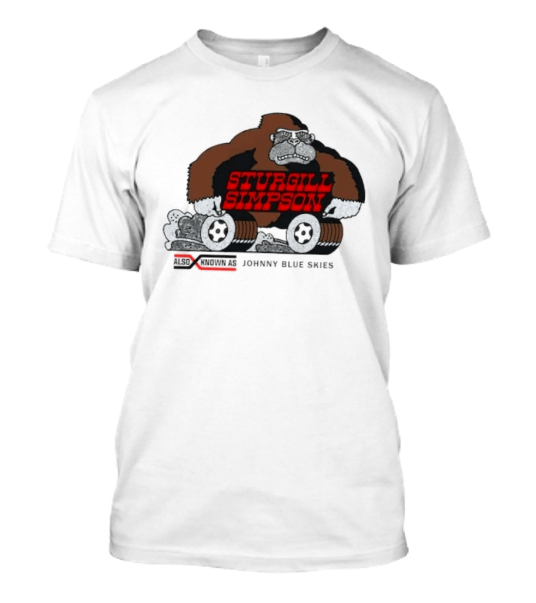 Sturgill Simpson Johnny Blue Skies Monster Truck Madness T-Shirt