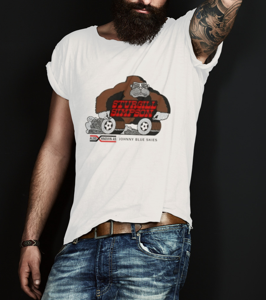 Sturgill Simpson Johnny Blue Skies Monster Truck Madness T-Shirt