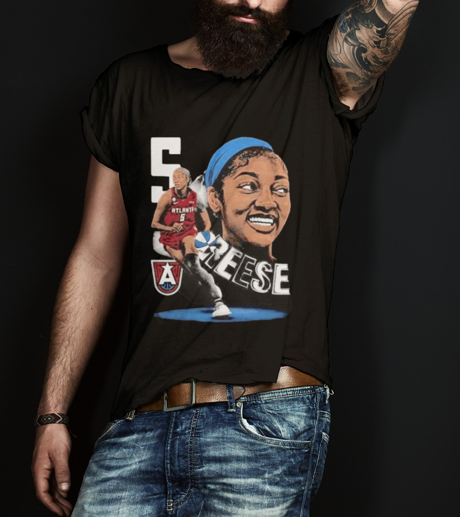Angel Reese Atlanta Dream Basketball Star Number 5 T-Shirt