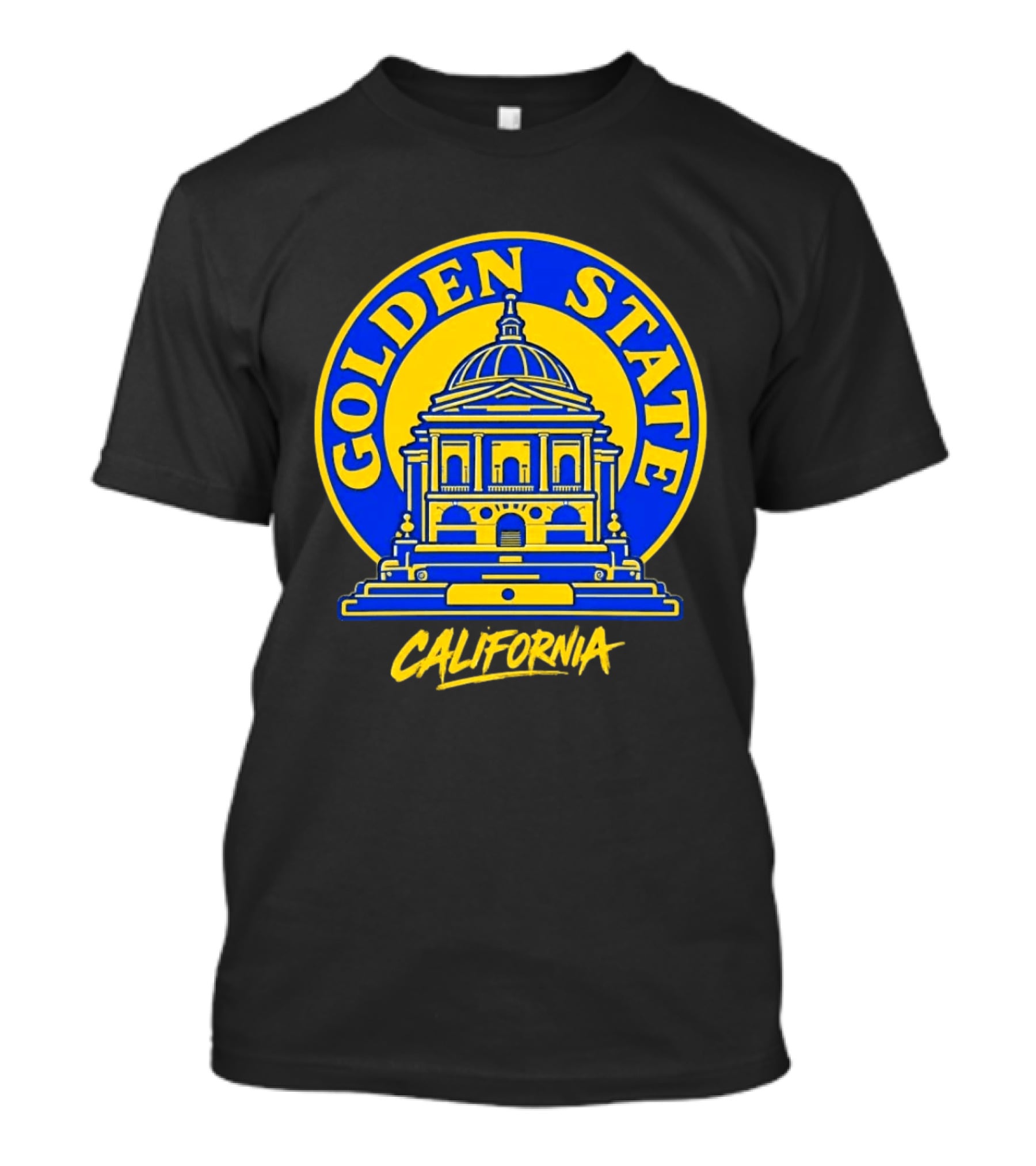 California Golden State Warriors Sportiqe Hometown Gold Blooded Pullover T-Shirt
