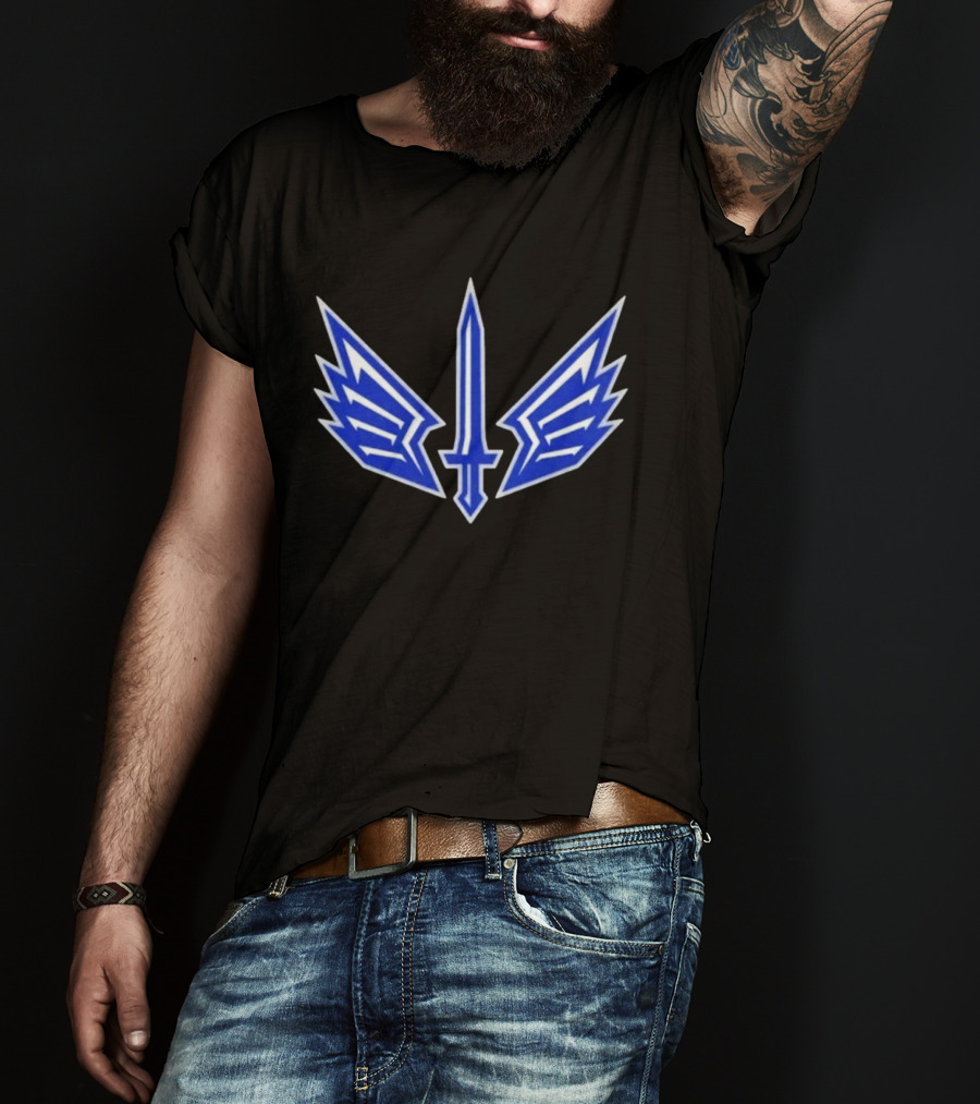 St Louis Battlehawks XFL Football Team Wings Sword T-Shirt