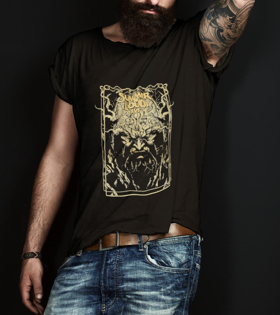 Summer Dying Loud XVII Festival Heavy Metal Face T-Shirt