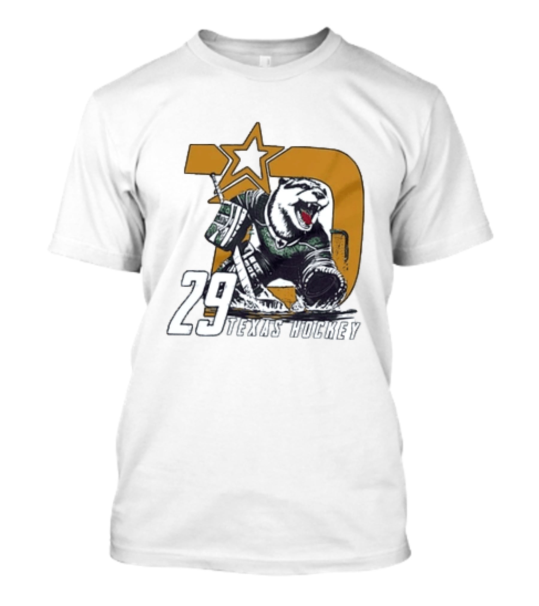Texas Hockey Otter 29 Dallas Stars T-Shirt