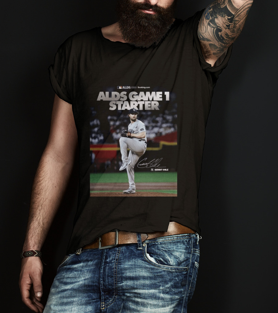 ALDS Game 1 Starter 2023 Gerrit Cole Yankees T-Shirt