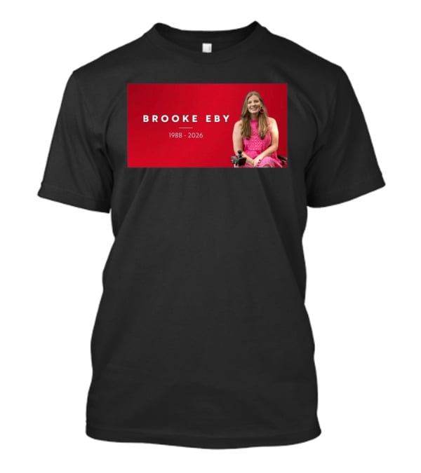 Brooke Eby 1988 2026 Memorial T-Shirt