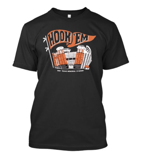 Hook 'Em DKR Texas Memorial Stadium Flag T-Shirt