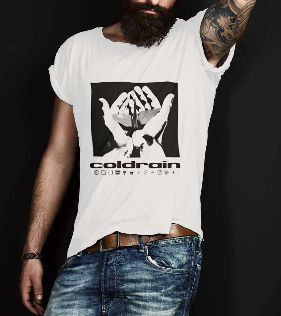 Coldrain Origami Hands Japanese Rock Band T-Shirt