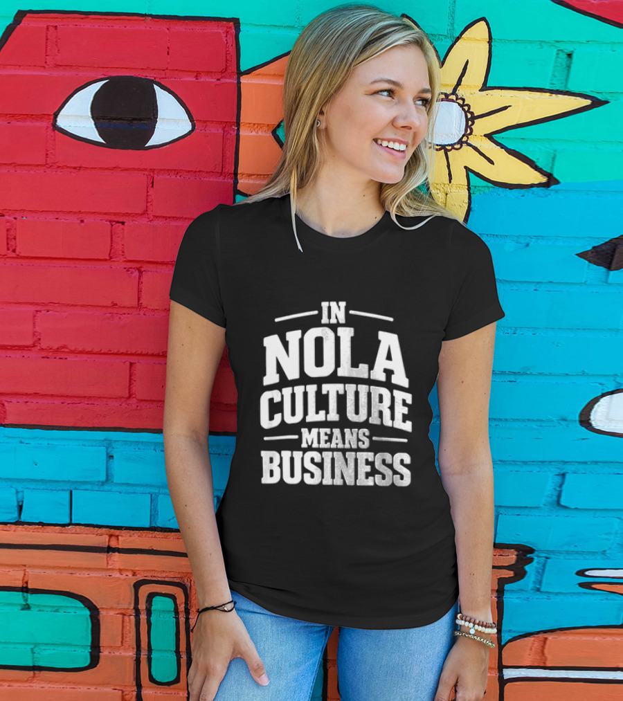 NOLA Culture Means Business Pelicans 2026 T-Shirt