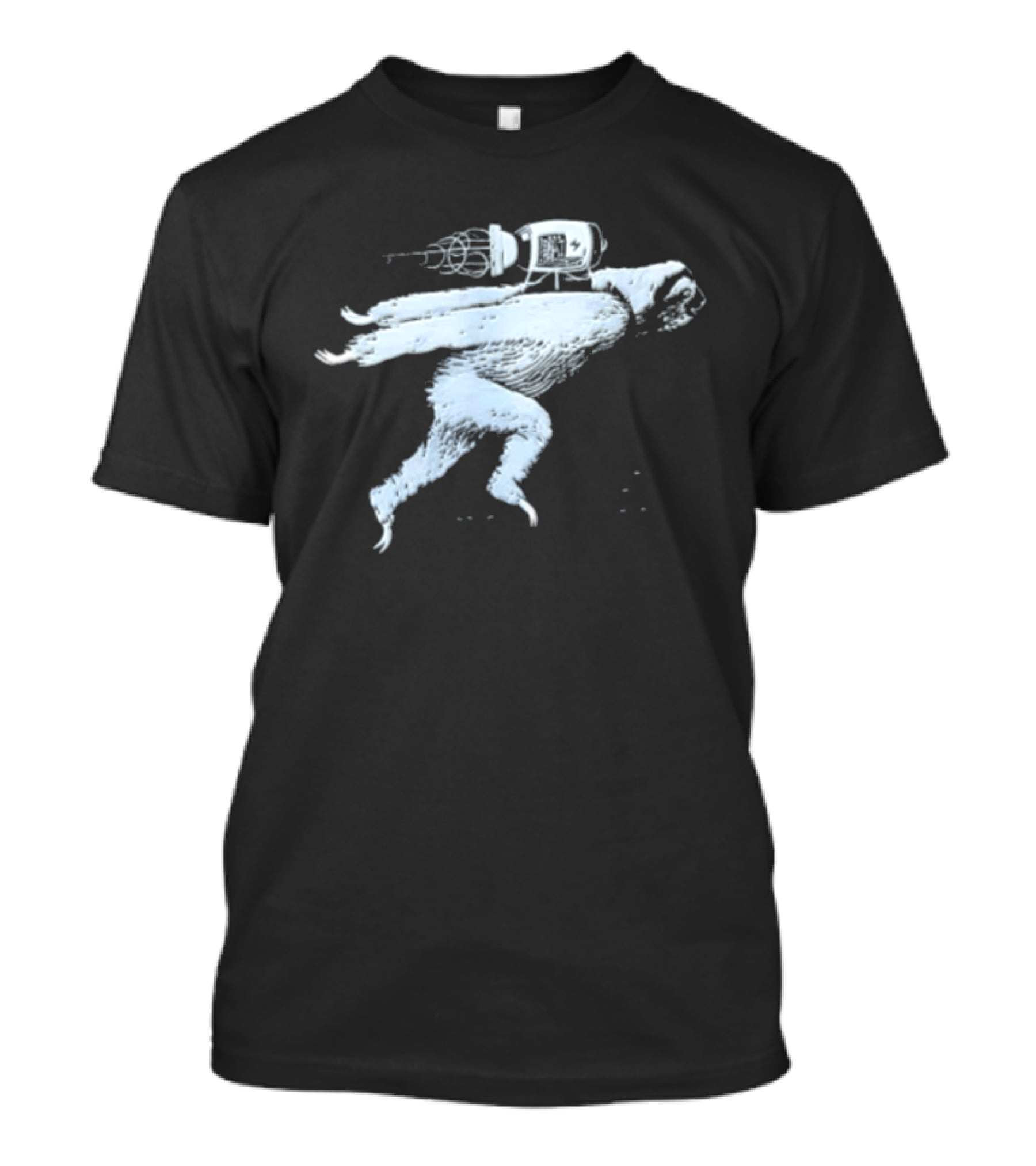 Sloth Flying With Rocket Jetpack Adventure T-Shirt
