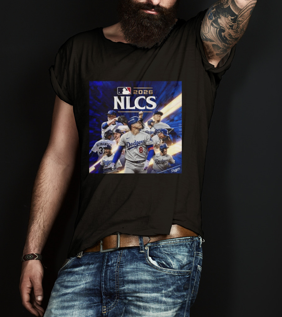 MLB Los Angeles Dodgers 2026 NLCS Bound Celebration T-Shirt