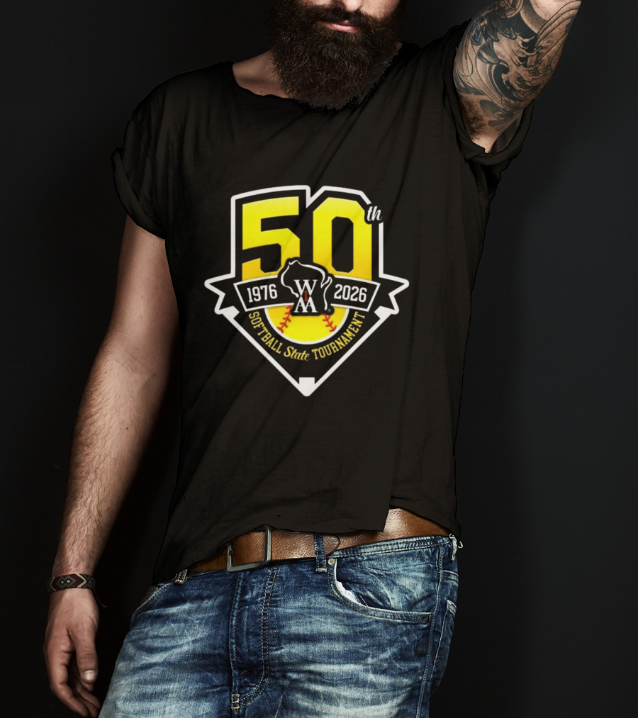 50th WIAA Softball State Tournament 1976 2026 T-Shirt