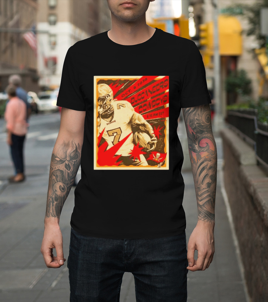Buccaneers At Cowboys October 8 2026 8:15 PM EST T-Shirt