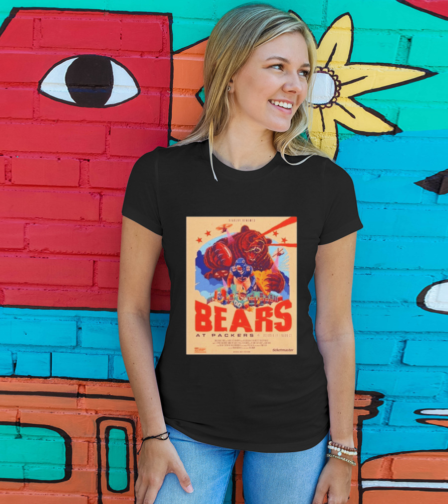 Rivalry Renewed Bears At Packers October 11 Noon CT Ticketmaster T-Shirt