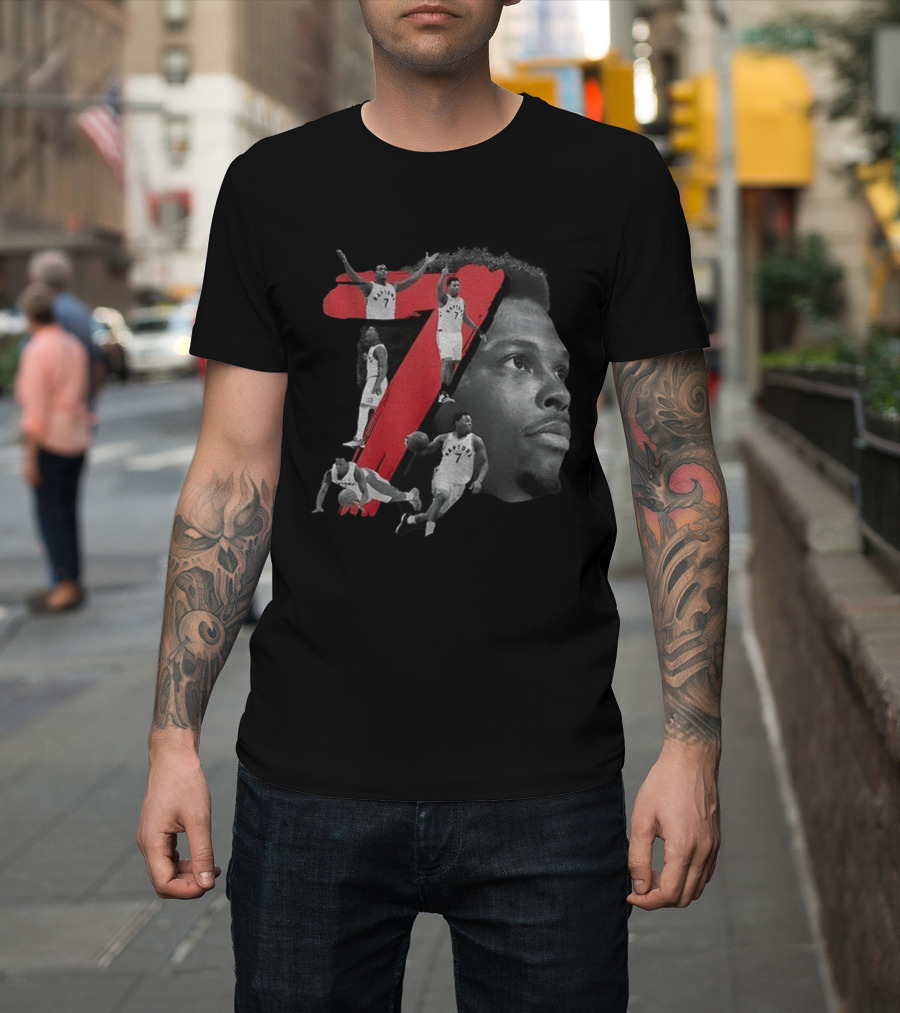 Kyle Lowry Toronto Raptors 7 Greatest Raptor Of All Time T-Shirt