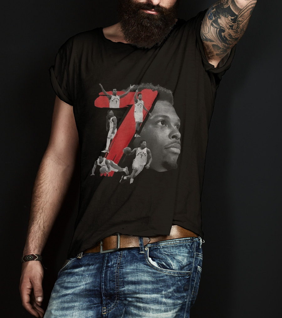 Kyle Lowry Toronto Raptors 7 Greatest Raptor Of All Time T-Shirt