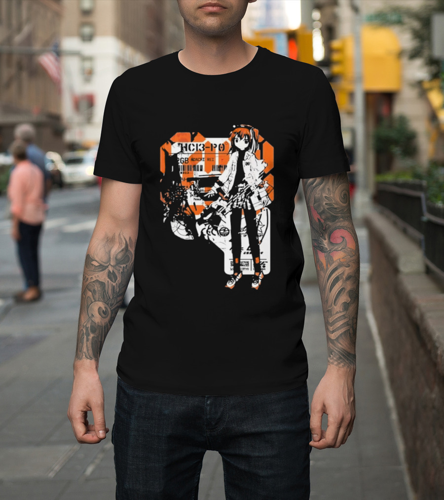 Adachi Rei HC3 PO 32GB Cybernetic Anime T-Shirt