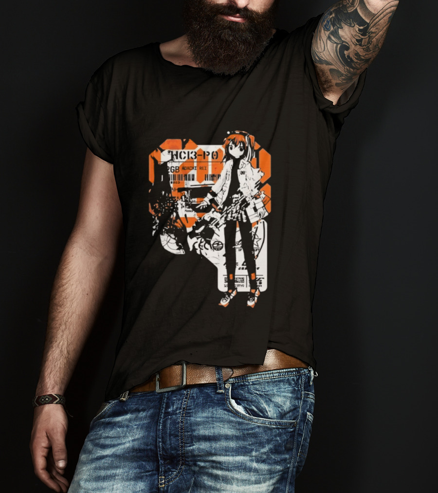 Adachi Rei HC3 PO 32GB Cybernetic Anime T-Shirt
