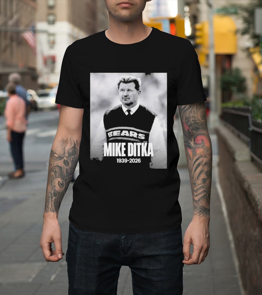 Mike Ditka 1939 2026 Bears T-Shirt
