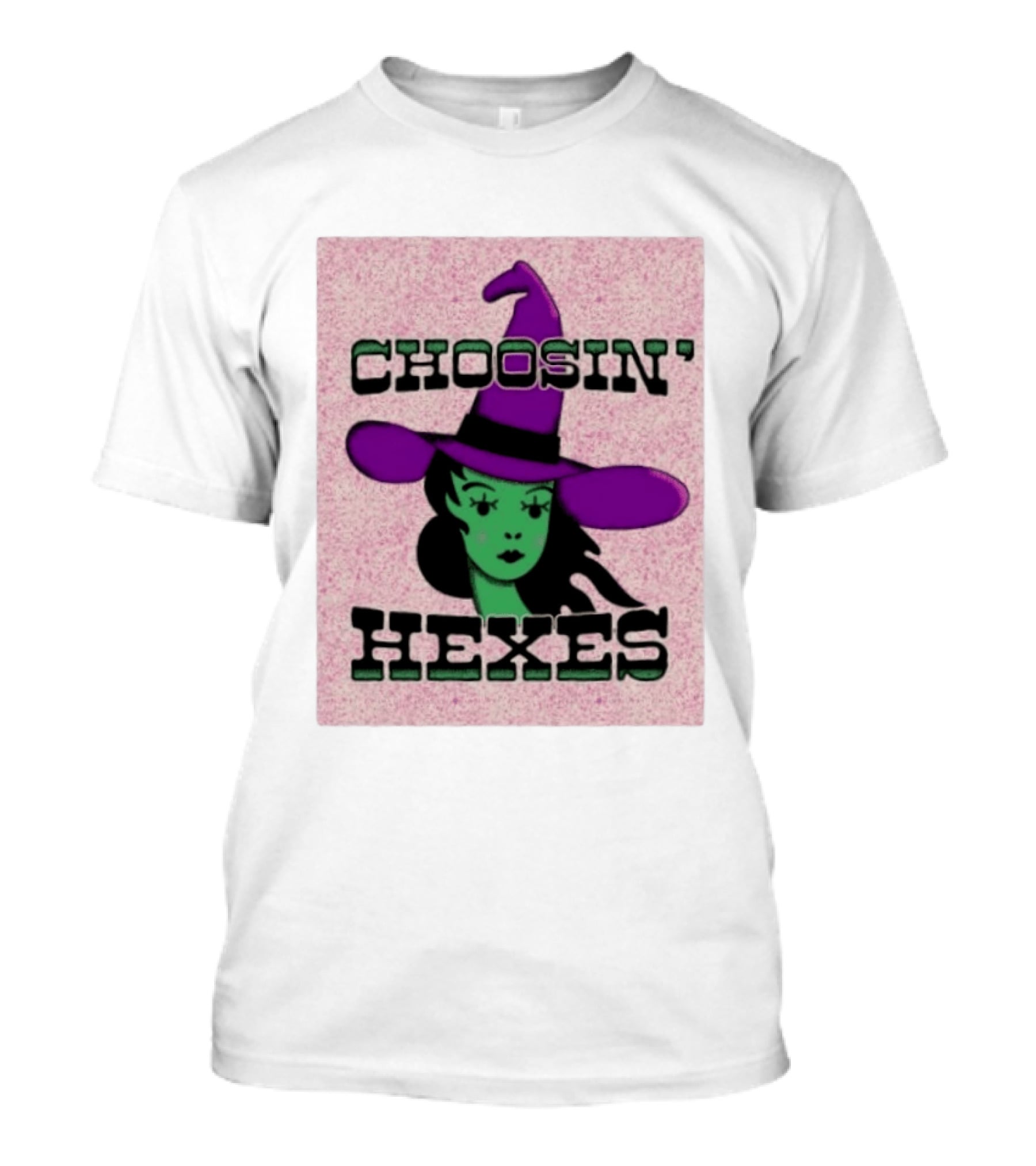 Choosin' Hexes Witch Halloween Magic Spooky T-Shirt