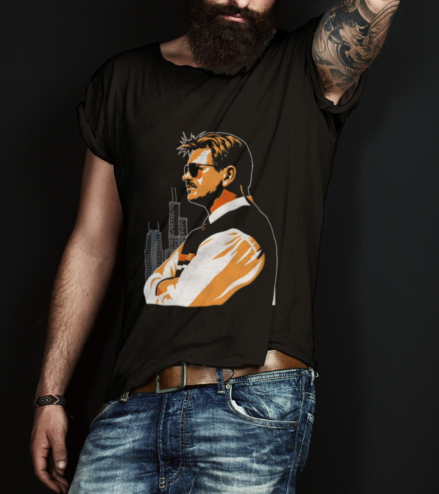 Chicago Bears Ditka Da Coach Skyline T-Shirt