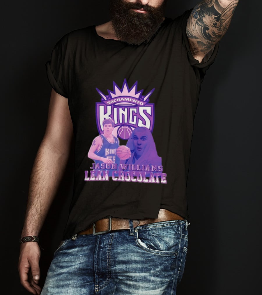 Jason Williams Sacramento Kings NBA Lean Chocolate T-Shirt